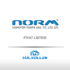 Pompa Grubu, Norm Pompa Hidrofor